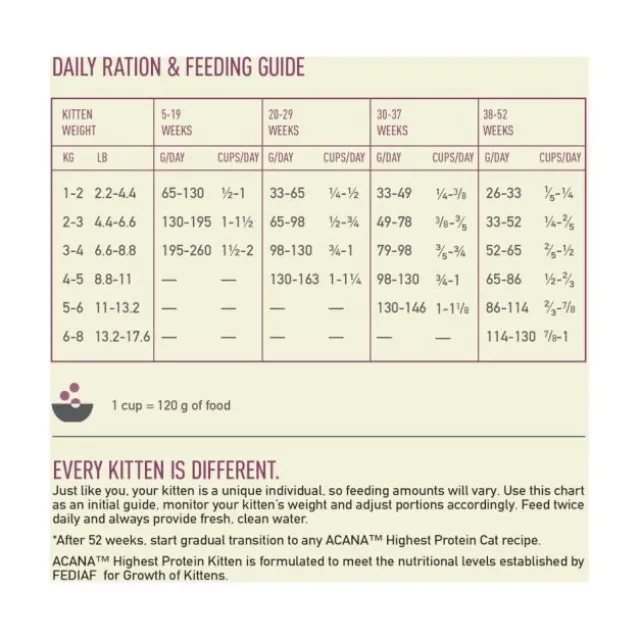 Acana Cat Highest Protein Kitten 1,8 kg