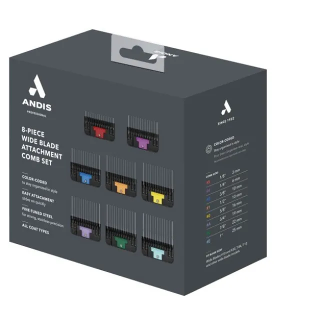 Andis Distansekammer Wide til Klippemaskin 8-pk