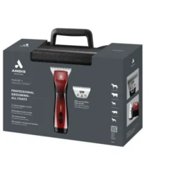 Andis Pulse ZR II Wide Klippemaskin Rød