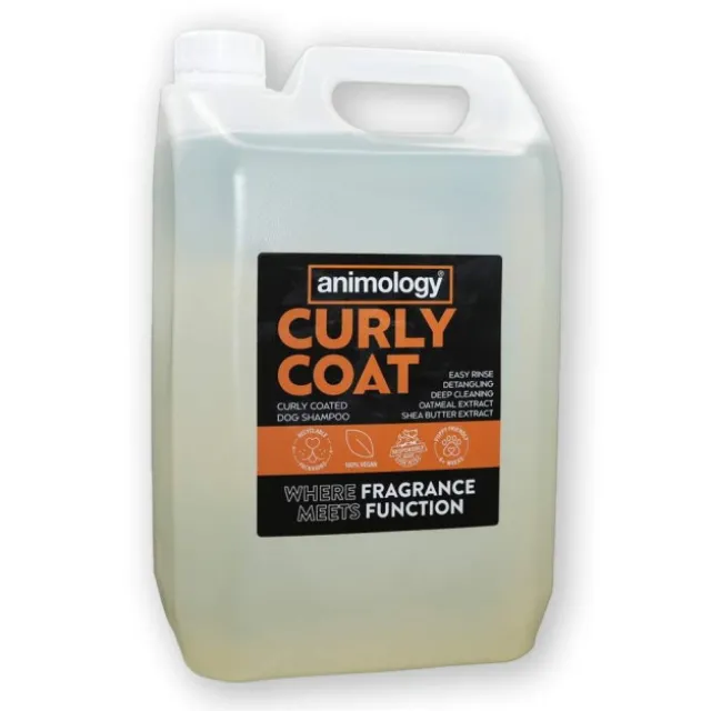 Animology Curly Coat Hundesjampo 5 liter