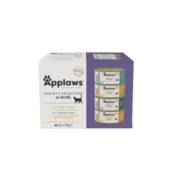 Applaws Cat Chicken and Fish in Broth Multipack (12x70g)