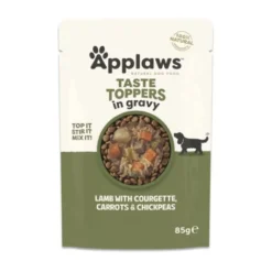 Applaws Taste Toppers lamb with courgette, carrots & chickpeas in gravy pouch