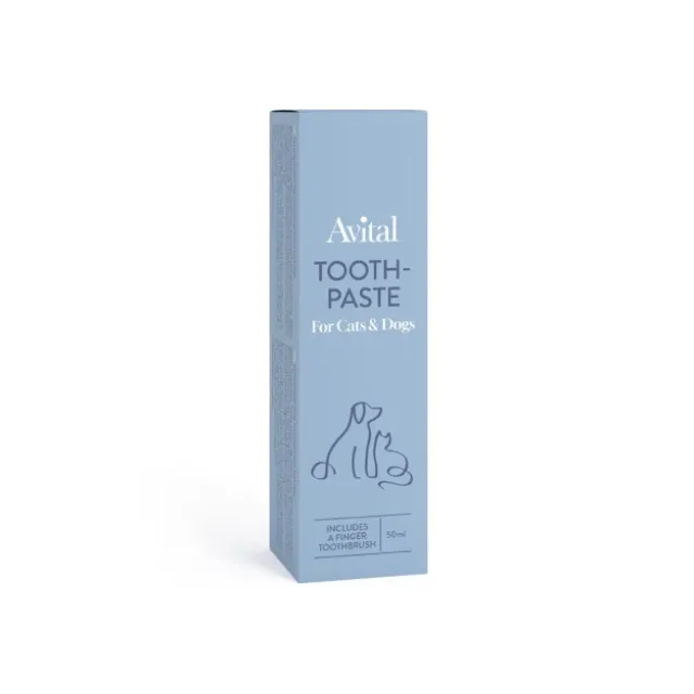Avital Avident Tannbørste og Tannkrem 50 ml