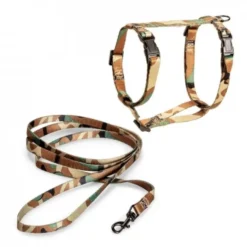 Basic Kattesele + Bånd Camo