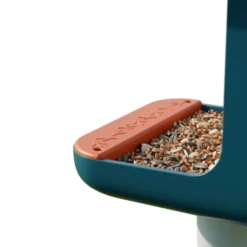 Birdbuddy Fôrautomat med Kamera Blå