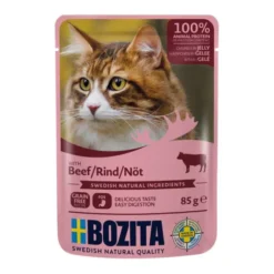 Bozita Cat Beef Chunks in Jelly 85 g