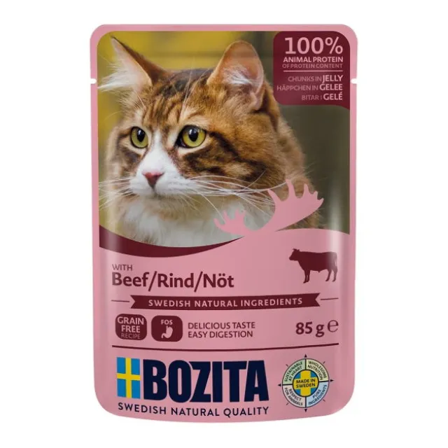 Bozita Cat Beef Chunks in Jelly 85 g