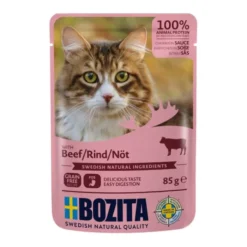Bozita Cat Beef Chunks in Sauce 85g