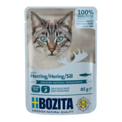 Bozita Cat Herring Chunks in Sauce 85g