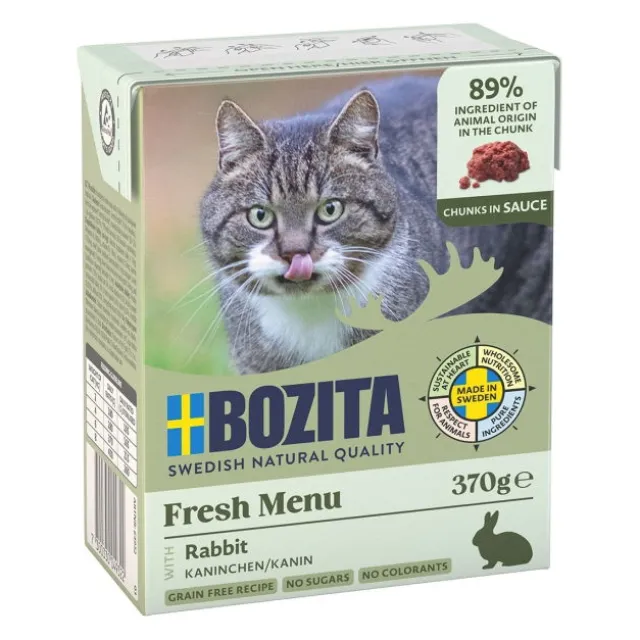 Bozita Cat Rabbit Chunks in Sauce 370g