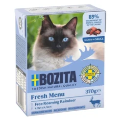 Bozita Cat Reindeer Chunks in Sauce 370 g