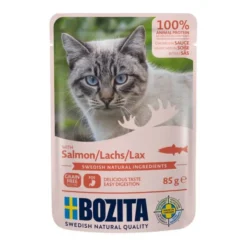 Bozita Cat Salmon Chunks in Sauce 85g