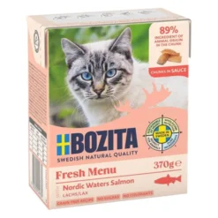 Bozita Cat Salmon Chunks in Sauce 370 g