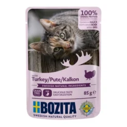 Bozita Cat Turkey Chunks in Sauce 85g