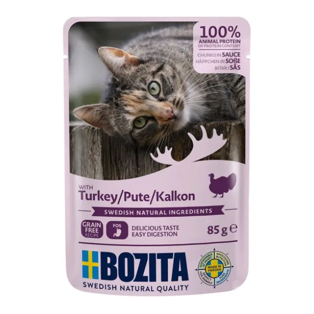 Bozita Cat Turkey Chunks in Sauce 85g