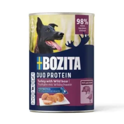Bozita Dog Adult Paté Duo protein Turkey & Wild boar