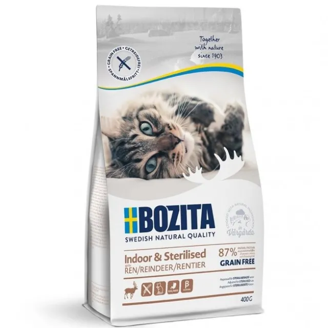 Bozita Indoor & Sterilized Grain Free Reindeer