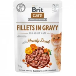 Brit Care Cat Duck Fillet in Gravy 85g