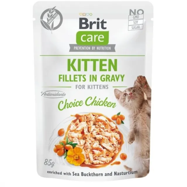 Brit Care Cat gravy Kitten kylling, 85 g