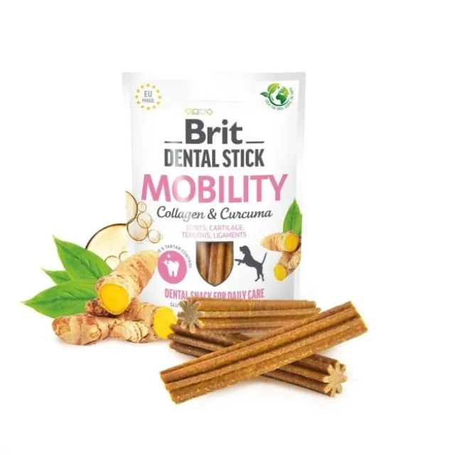 Brit Care Dental Stick Mobility with Curcuma & Collagen 7 stk
