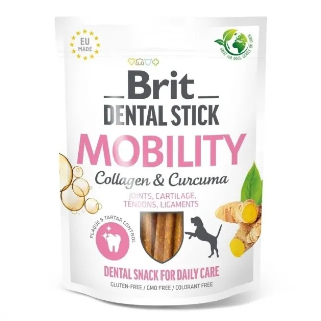 Brit Care Dental Stick Mobility with Curcuma & Collagen 7 stk