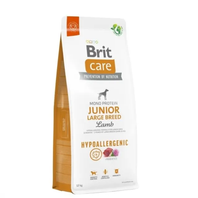 Brit Care Dog Junior Large Breed Hypoallergenic Lamb