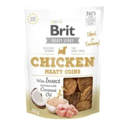 Brit Care Meaty Jerky Coins Chicken Insect