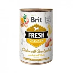 Brit Fresh Kylling med Søtpotet 400g