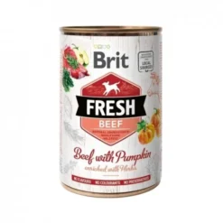 Brit Fresh Oksekjøtt med gresskar 400g