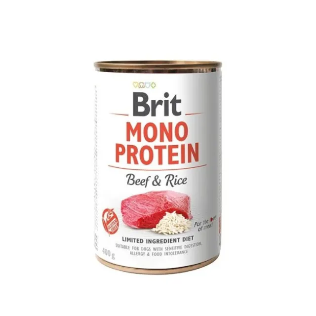 Brit Mono Protein Beef & Rice 400 g