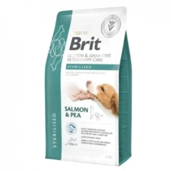Brit Veterinary Care Dog Grain Free Sterilised Salmon with Pea