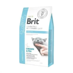 Brit Veterinary Diet Cat Obesity Grain Free Chicken & Pea