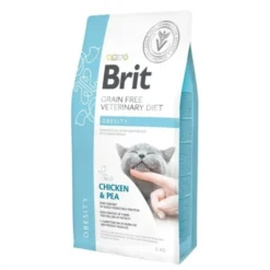 Brit Veterinary Diet Cat Obesity Grain Free Chicken & Pea
