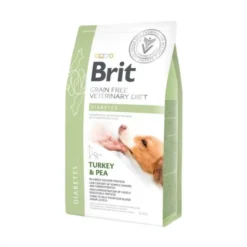 Brit Veterinary Diet Dog Diabetes Grain Free Turkey & Pea