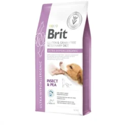 Brit Veterinary Diet Dog Grain Free Ultra-Hypoallergenic Insect with Pea