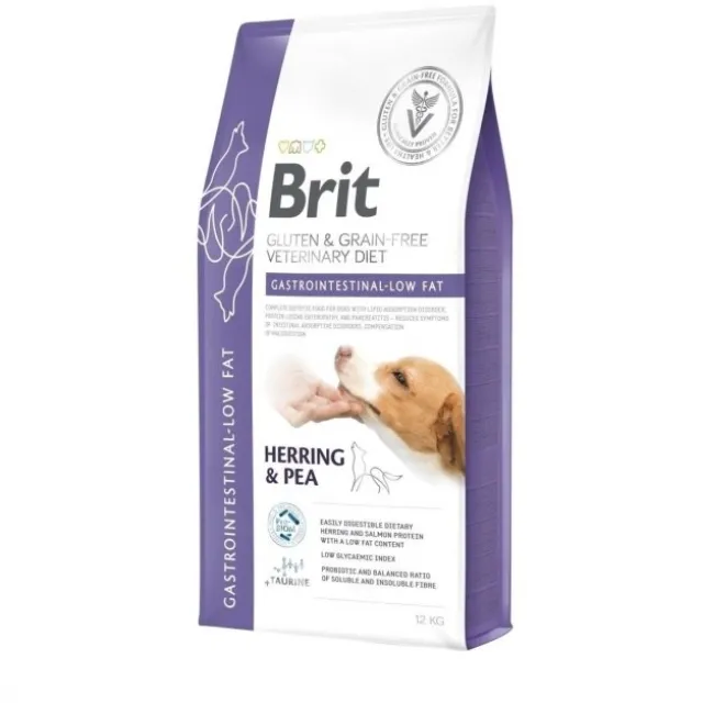 Brit Veterinary Diets Dog Grain Free Gastrointestinal Low fat Herring with Pea