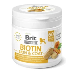 Brit Vitamins Biotin Skin & Coat 60 tabletter