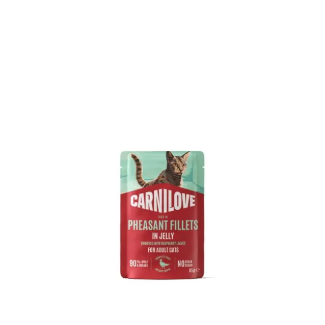 Carnilove Cat Adult Pheasant with Raspberry leaves 85 g