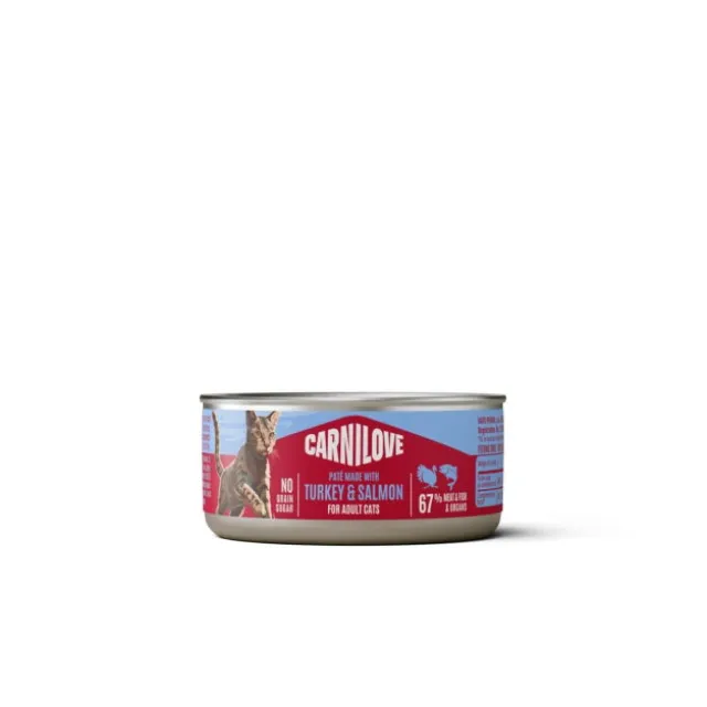 CARNILOVE cat CAN pate turkey & salmon