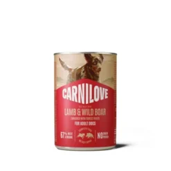 Carnilove Dog Adult Lamb & Wild boar Paté 400 g
