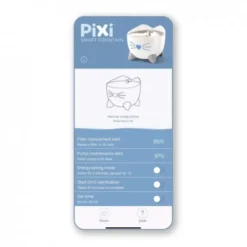 Catit PIXI Smart Fountain drikkefontene, 2,5 liter