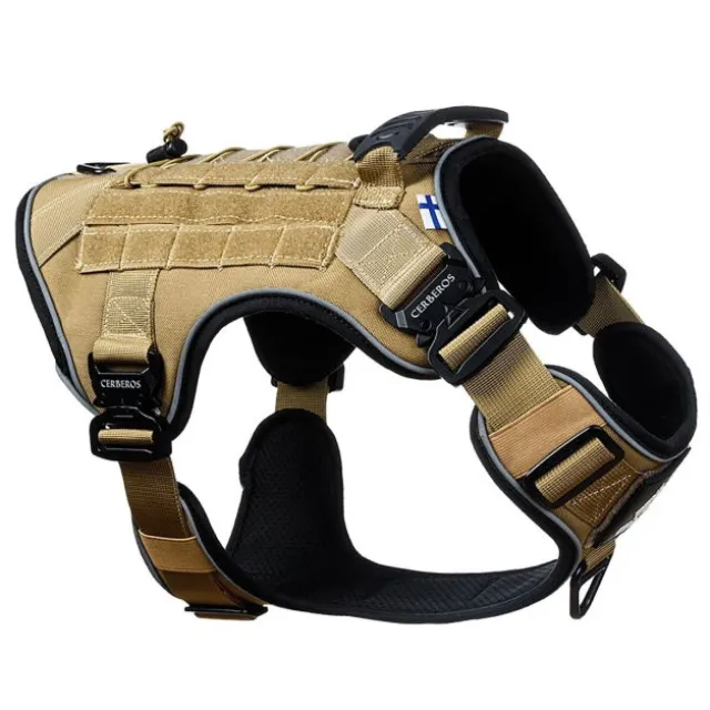 Cerberos Tactical Hundesele Beige