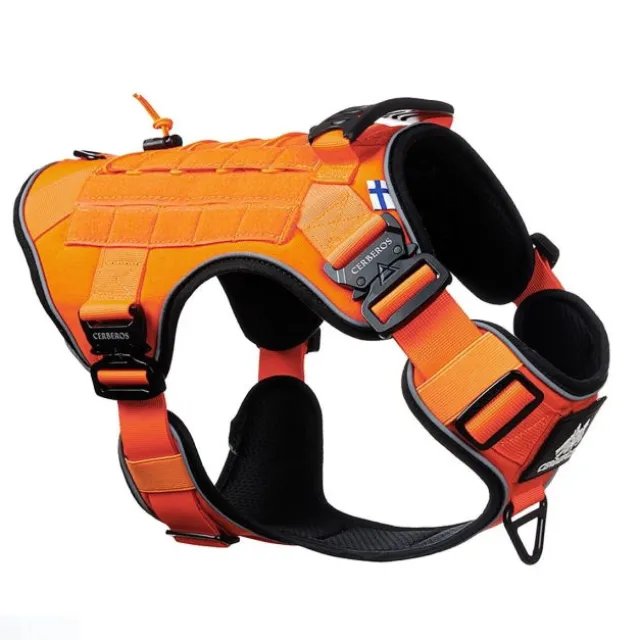 Cerberos Tactical Rescue Hundesele Orange