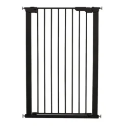 DogSpace Bonnie Hundegrind Sort 73,5-79,6x104,5 cm