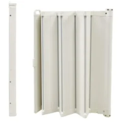 DogSpace Marley Hundegrind Trekkspill Hvit 72,5 x 92 cm