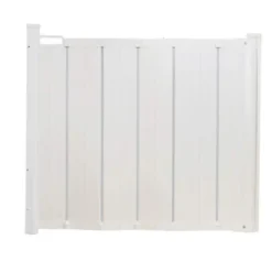 DogSpace Marley Hundegrind Trekkspill Hvit 72,5 x 92 cm
