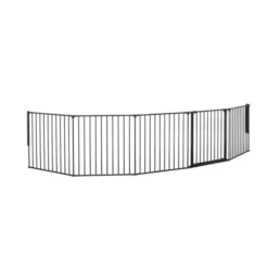 DogSpace Max 2-i-1 Hundegrind/Valpehage Sort
