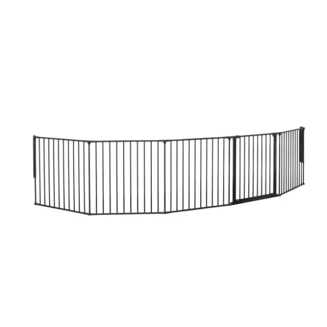 DogSpace Max 2-i-1 Hundegrind/Valpehage Sort