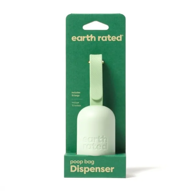 Earth Rated Hundeposeholder med 15 stk Uparfymerte Hundeposer
