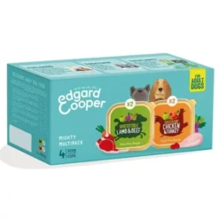 Edgard & Cooper Dog Adult Multipack, 4x300 g